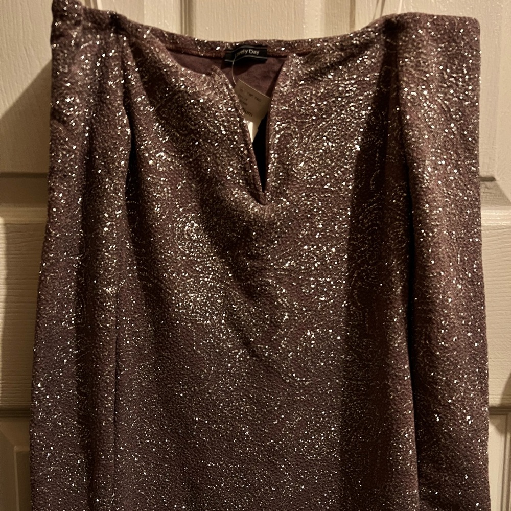 Glitter Mauve Dress